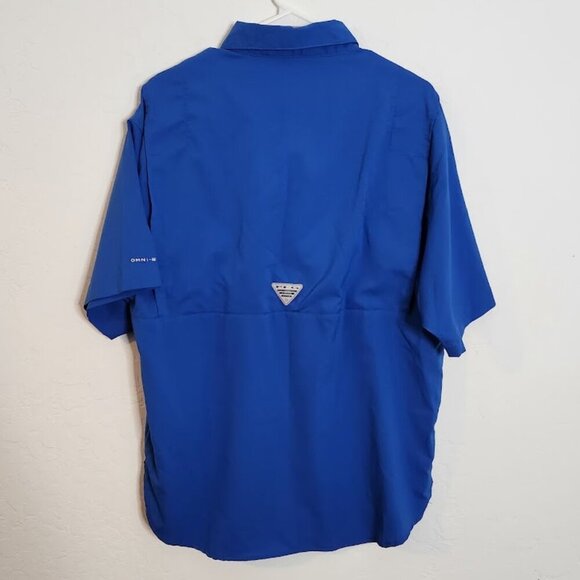 Columbia Men's PFG Short Sleeve Button-down Shirt Size Medium - Picture 6 of 6